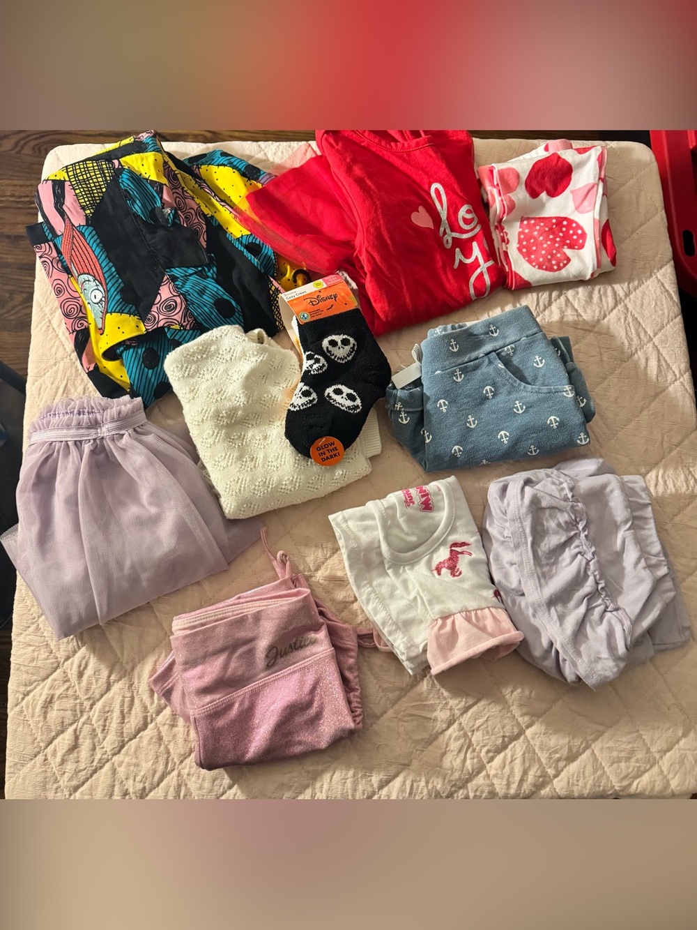 10 piece Bundle set size 5-6 girls clothing set